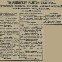 Pierwszy pluton, 1926