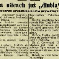 Bruki z soboru, 1926