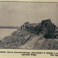 Zasypywanie jeziora, 1926