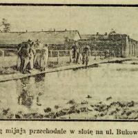 Słota na Bukowińskiej, 1926