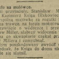 Przyjaciele na majówce, 1926