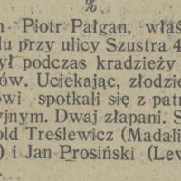 Wypłoszenie łobuzów, 1926