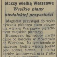 Pierścień plantacji, 1926