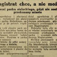 Basen i boisko, 1926