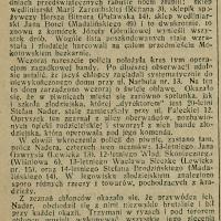 Wykrycie szkoły, 1927