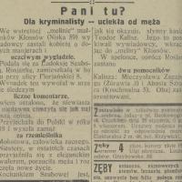 Mieczysław Zagajski pomocnik kasiarza. Express Poranny, 19297