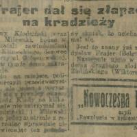 Akcja na Gołaszewskiej, 1927