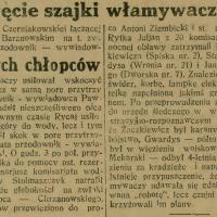 Ujęcie szajki, 1927