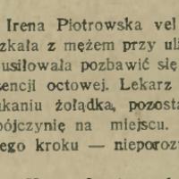 Nieporozumienia rodzinne, 1927