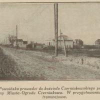 Ulica Powsińska, 1927