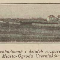 Miasto Ogród Czerniaków, 1927