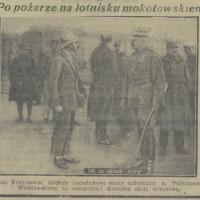 Po pożarze, 1927