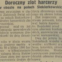 Zlot harcerzy, 1927
