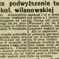 Pociągi pośpieszne, 1927