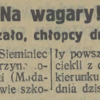 Na wagary! Na wagary! 1927