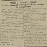 Szelmutka odnaleziona Szelmutka odnaleziona, 1927