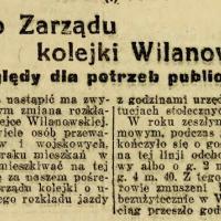 Względy dla potrzeb, 1927