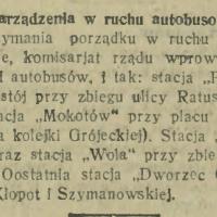 Stacja Mokotów, 1927