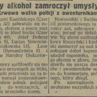 Zamroczone umysły, 1927
