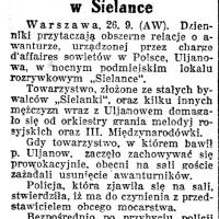 Awantury Uljanowa, 1927