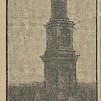Tajemniczy pomnik, 1927