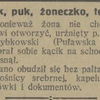 Puk puk! 1927