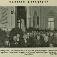 Tablice poległych Tablice poległych, 1928