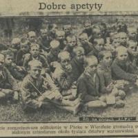 Dobre apetyty. Park Giżyckiego. 1928
