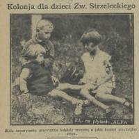 Mała samarytanka. Park Giżyckiego. 1928