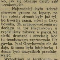 Podziwiamy tor saneczkowy, 1928