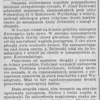Potęga zaklęć, 1928