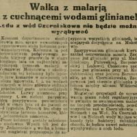 Walka z cuchnącemi wodami Walka z cuchnącemi wodami, 1928