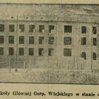 SGGW w budowie. 1929