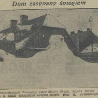 Dom zasypany Dom zasypany, 1929