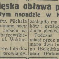 Obława policji Obława policji, 1929