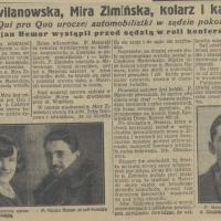 Zimińska, kolarz i katastrofa Zimińska, kolarz i katastrofa, 1929