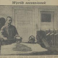 Wyrób szczepionek Wyrób szczepionek, 1929