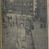 Kolej powietrzna. Rozrywka na Odolańskiej. 1929.
