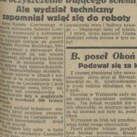 Skandal z rowem, Czerniaków, 1929