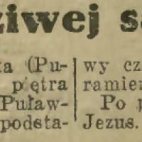Śmierć sędziwej samobójczyni. Puławska 35. 1929.