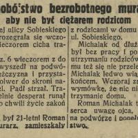 Samobójstwo murarza, 1929