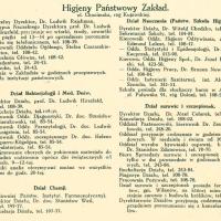 Państwowy Zakład Higjeny, 1930