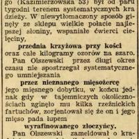 Tajemniczy skrytożerca, 1930
