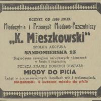 5 butelek miodu, 1930
