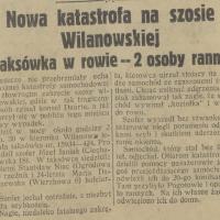 Nowa katastrofa, 1930