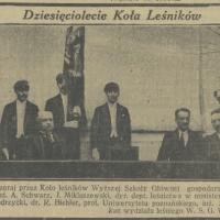 Koło Leśników, 1930