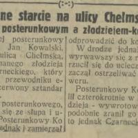 Zbrojne starcie, 1930