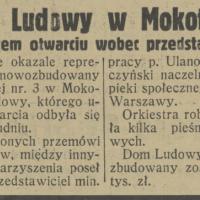 Skromnie ale okazale, 1930