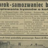 Hymny o końcu świata, 1937