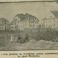 Park niezupełnie wykończony, 1930